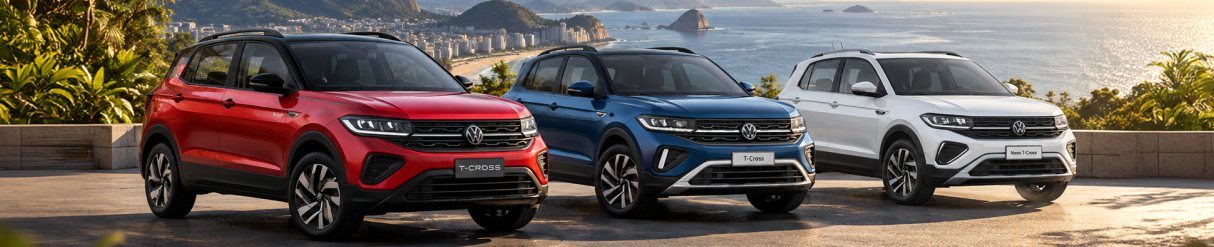 T-Cross 200 TSI, Comfortline ou Highline: qual versão combina mais com você?